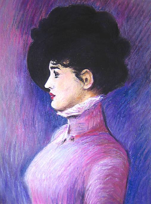  - Reprodukcia - Manet - Portrét Irma Brunner - 4494630_