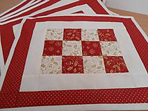 Úžitkový textil - Vianočné patchwork prestieranie do kuchyne 30x40 cm - 4494661_