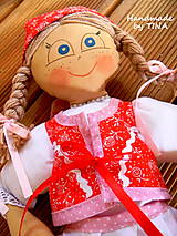 Úžitkový textil - Šikovná bábika (Béžová) - 4496041_