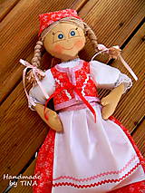 Úžitkový textil - Šikovná bábika (Béžová) - 4496042_