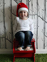 Detské čiapky - Vianočná čiapka - 4495117_