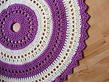 Úžitkový textil - Okrúhly koberec - 4521434_