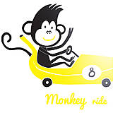 Úložné priestory & Organizácia - Monkey ride - 4530117_