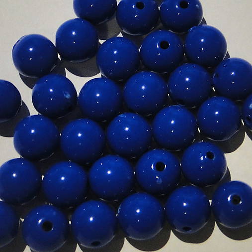 Korálky COLOR plast 10mm