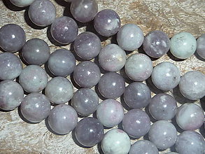 Minerály - Turmalín s lepidolitom a  sľudou 10mm - 4565905_