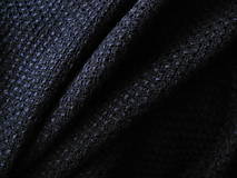 Textil - Vlnená modrá - 4567924_