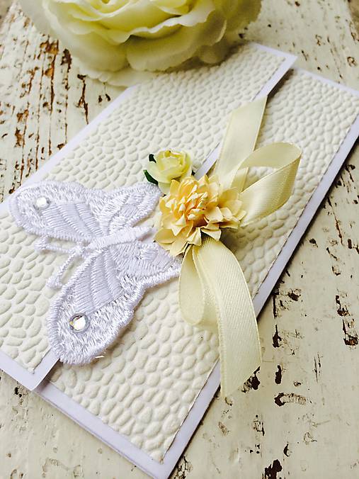 Papiernictvo - Obálka na peňažný dar {Romance} - 4576494_