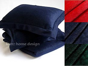 Úžitkový textil - Vianočný fleece set KAMILA - 4590139_