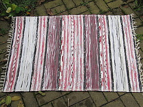 Úžitkový textil - Ručne tkaný koberec 1 x 1,5m - 4630551_
