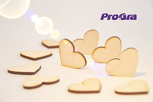 Polotovary - sRdieČkA - 2,5 cm - sada 10 ks - 4644640_