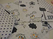 Úžitkový textil - postelné prádielko na želanie pre 2 detičky:) - 4642519_
