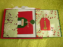Papiernictvo - vianočný album malý 4 - 4640028_