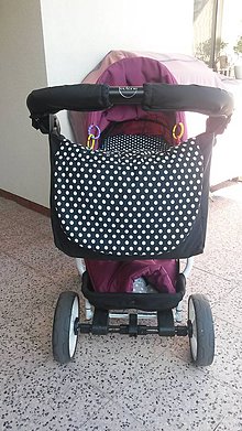 Detský textil - Taška na kočík s predným dielom doladeným k podložke - 4660074_