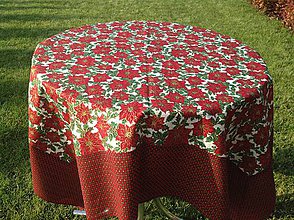 Úžitkový textil - Obrus - Vianočná hviezda - - 4659802_
