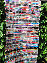 tkaný koberec - pestrofarebný 70 x 250 cm