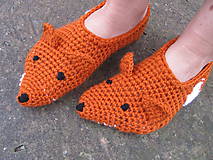 Ponožky, pančuchy, obuv - Líštičky - 4684827_