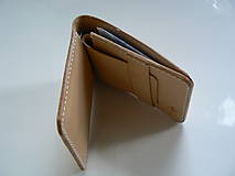 Peňaženky - Kožená peňaženka  - 4689110_