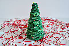  - Vianočný stromček - korálkový - 4702282_