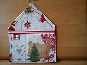 Dekorácie - domček pre vianočnú poštu :) - 4717749_