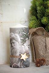  - Sviečka Christmas Santa - 4719036_