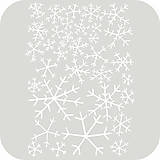 Dekorácie - Snehové vločky - 4725218_