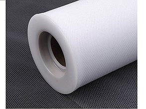 Textil - Tyl biely, šírka 15 cm - 4736648_