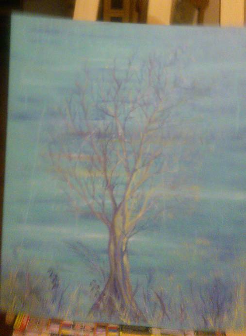 Dekorácie - Svatební strom na přání na otisky hostů - 4734451_