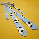 Pánske doplnky - Fotbalová kravata - světle modrá 5749781 - 4747749_