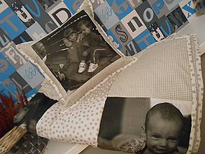 Úžitkový textil - Deka s fotkami -  s Vašimi  spomienkami - na objednávku - 4775678_