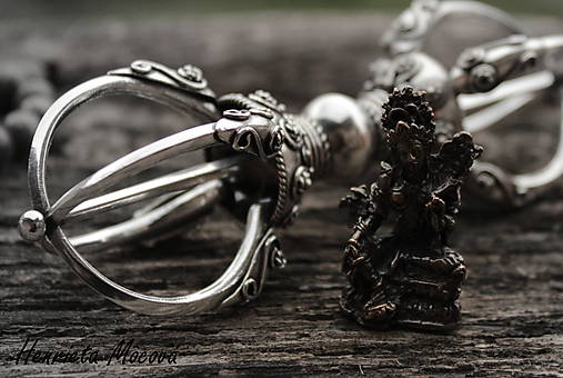  - Budhistický modlitebný predmet-VADŽRA - 4788341_