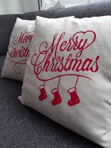Úžitkový textil - Vianočná obliečka Merry Christmas II. - 4802641_