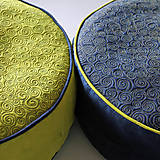 Úžitkový textil - Sedák v jarní zelené - 4809489_