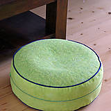 Úžitkový textil - Sedák v jarní zelené - 4809511_