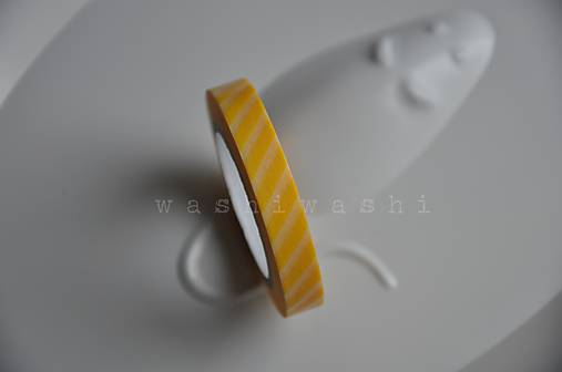  - washi paska slim yellow stripe - 4814400_