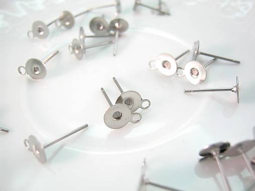 Komponenty - Puzeta s plôškou a očkom 6mm /M1276/ - nerez.oceľ 304 - 4816020_