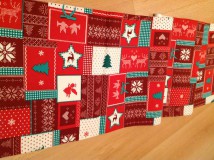 Úžitkový textil - Vianočná štóla - Výšivky - - 4829068_