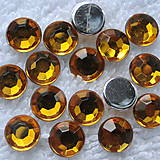 Komponenty - Kamienok 8mm-oranž.žltá-1ks - 4830058_
