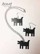 Sady šperkov - DOG a Keith Haring - set - 4838758_