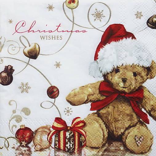  - Christmas Teddy - Vianočný Teddy - 4853775_