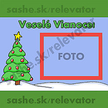 Papiernictvo - Kreslená vianočná pohľadnica - 4857112_