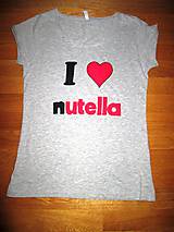 Topy, tričká, tielka - Nutella :) - 4862001_