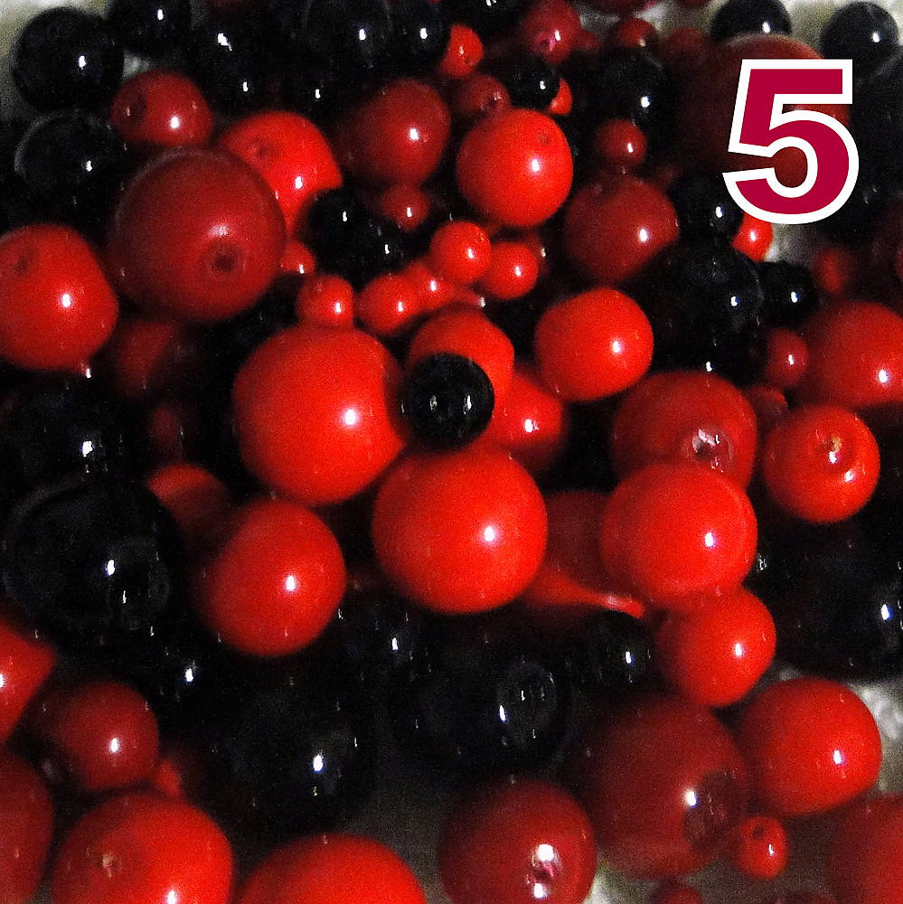 Voskované perly -MIX-100g (MIX5)