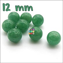 Minerály - (0417) Zelený Aventurín, 12 mm - 1 ks - 4889640_