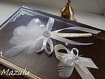 Svadobné pierka - svadobné pierko Marabou - 4895467_