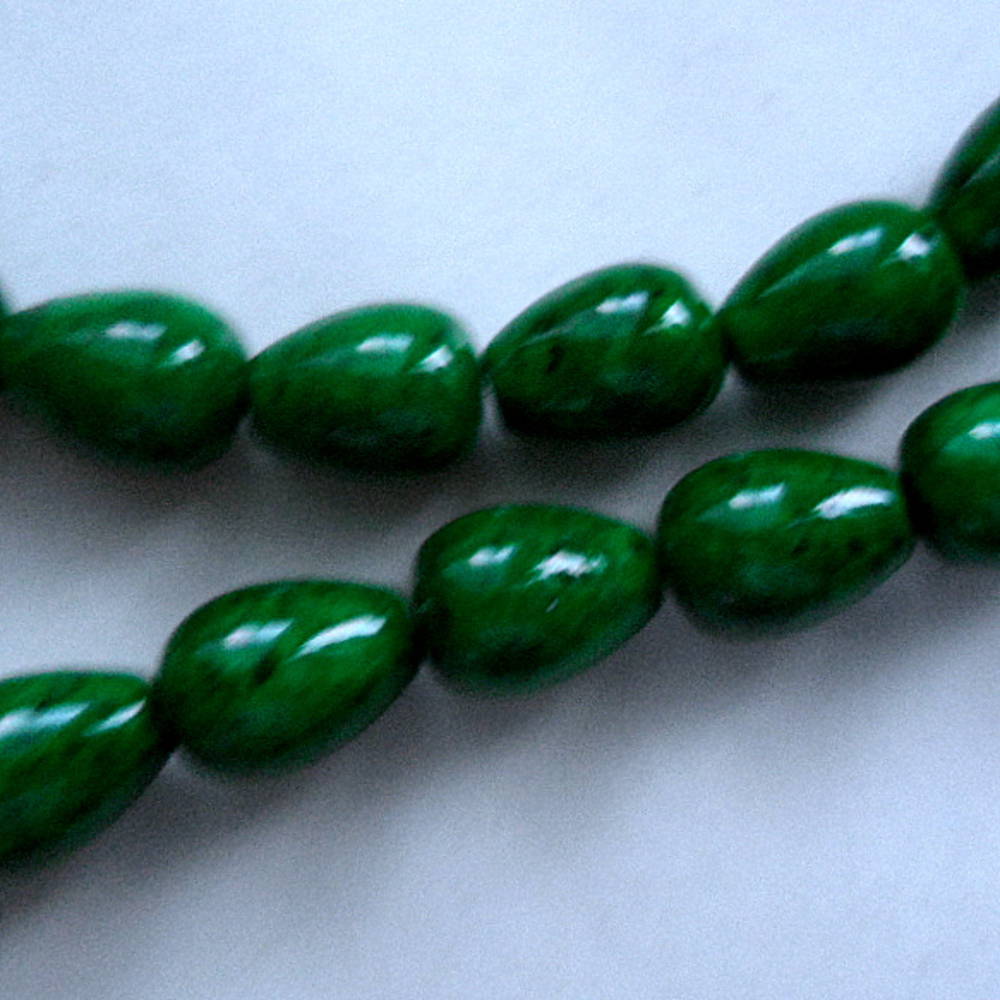 MARBLE kvapka-1ks (6x8mm-zelená)