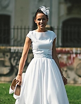 Šaty - elegantné hodvábene svadobné šaty pre sl.A - 4913541_