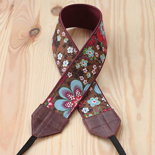 Iné doplnky - Popruh na foťák - Floral - 4950546_