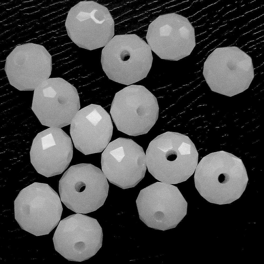 Sklenená rondelka 6x4mm-1ks