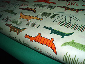Textil - Jungle Creatures Croco - 4970753_