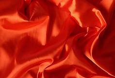 Textil - Satén červený - 4987172_